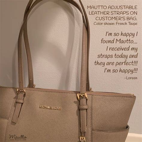 michael kors tote with strap|Michael Kors replacement shoulder strap.